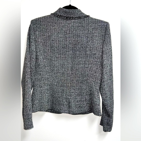 Danny & Nicole Women's Tweed Business Casual Boxy Blazer Sz.10 - Picture 2 of 9